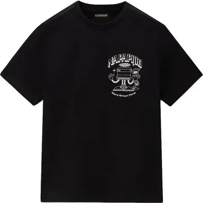 Kinder-T-shirt Napapijri Tipi Noir 4 ans Kinder-T-shirt Napapijri Tipi Noir 4 ans
