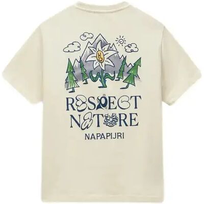 Kinder-T-shirt Napapijri Tipi Beige 4 ans Kinder-T-shirt Napapijri Tipi Beige 4 ans