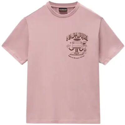 Kinder-T-shirt Napapijri Tipi Rose 14 ans Kinder-T-shirt Napapijri Tipi Rose 14 ans