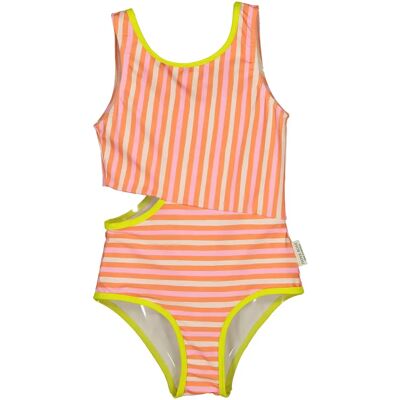 1-delig meisjes zwempak Paper Boat Beach Stripes Rose 14 ans 1-delig meisjes zwempak Paper Boat Beach Stripes Rose 14 ans