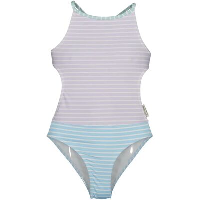 1-delig meisjes zwempak Paper Boat Pastel Stripes Triquini Bleu 14 ans 1-delig meisjes zwempak Paper Boat Pastel Stripes Triquini Bleu 14 ans