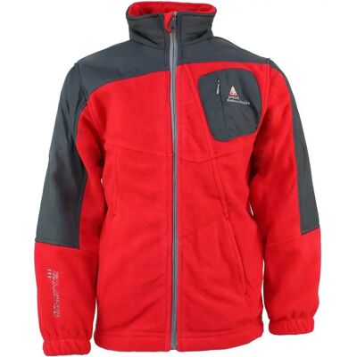 Kinder fleecejack Peak Mountain Ecelik Rouge 8 ans Kinder fleecejack Peak Mountain Ecelik Rouge 8 ans