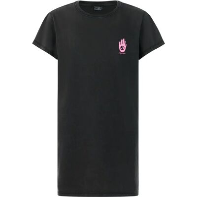 Meisjes t-shirt jurk Protest Ilonka Noir 16 ans Meisjes t-shirt jurk Protest Ilonka Noir 16 ans