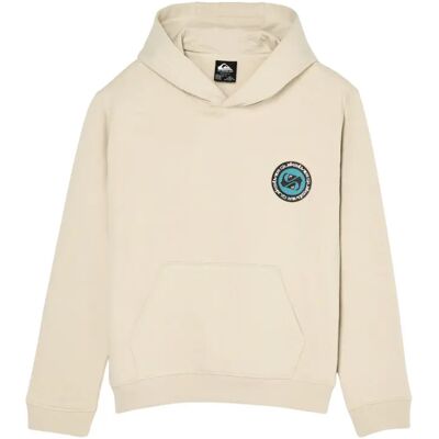 Sweatshirt met capuchon met bedrukte motieven op de borst en achterkant kind Quiksilver Graphic Beige 8 ans Sweatshirt met capuchon met bedrukte motieven op de borst en achterkant kind Quiksilver Graphic Beige 8 ans