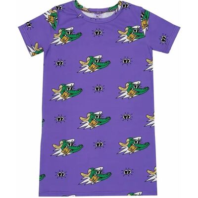 Meisjes t-shirt jurk Raspberry Republic Violet 8/9 ans Meisjes t-shirt jurk Raspberry Republic Violet 8/9 ans