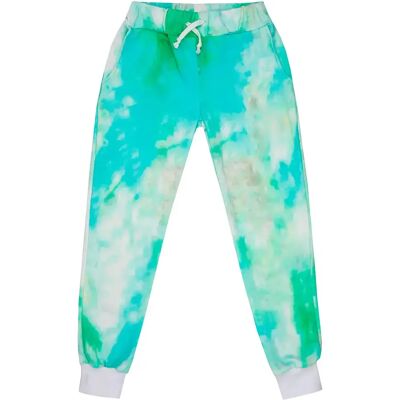 Kinderen joggingbroek Raspberry Republic Tie Dye Vert 8/9 ans Kinderen joggingbroek Raspberry Republic Tie Dye Vert 8/9 ans