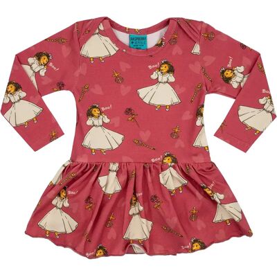 Body met lange mouwen en rok baby meisje Raspberry Republic Rouge 34/37 Body met lange mouwen en rok baby meisje Raspberry Republic Rouge 34/37