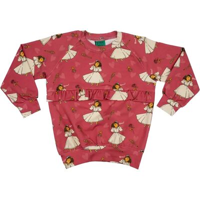 Sweatshirt met Rokken Meisje Baby Raspberry Republic Rouge 46/49 Sweatshirt met Rokken Meisje Baby Raspberry Republic Rouge 46/49