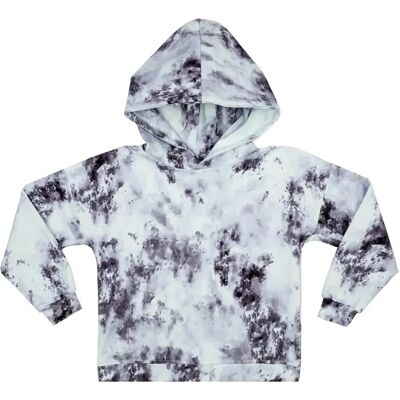 Junior Hoodie Raspberry Republic Misty Marble Blanc 2/3 ans Junior Hoodie Raspberry Republic Misty Marble Blanc 2/3 ans