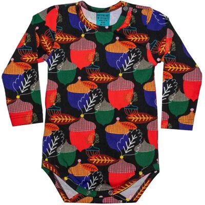 Baby romper met lange mouwen Raspberry Republic Multicolore 28/31 Baby romper met lange mouwen Raspberry Republic Multicolore 28/31