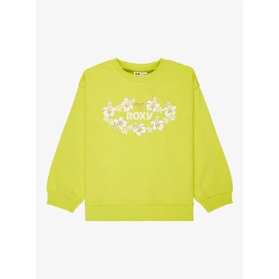 Meisjes Sweatshirt Roxy Morning Hike Terry Vert 8 ans Meisjes Sweatshirt Roxy Morning Hike Terry Vert 8 ans