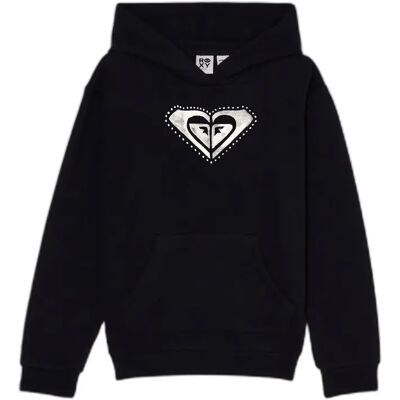 Girl hoodie Roxy Surf Feeling Brushed Noir 4 ans Girl hoodie Roxy Surf Feeling Brushed Noir 4 ans