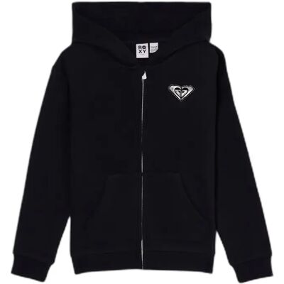 Zip-up hoodie voor meisjes Roxy Surf Feeling Brushed Noir 14 ans Zip-up hoodie voor meisjes Roxy Surf Feeling Brushed Noir 14 ans