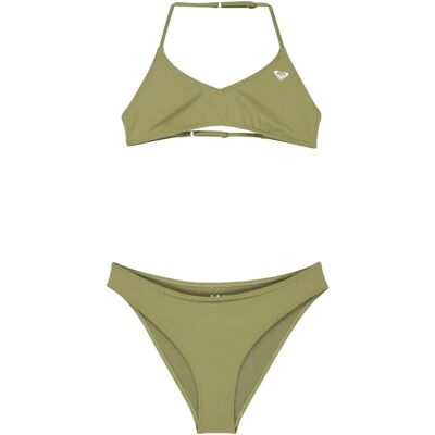 2-delig driehoekig zwempak voor meisjes Roxy Solid Active RG Vert 10 ans 2-delig driehoekig zwempak voor meisjes Roxy Solid Active RG Vert 10 ans