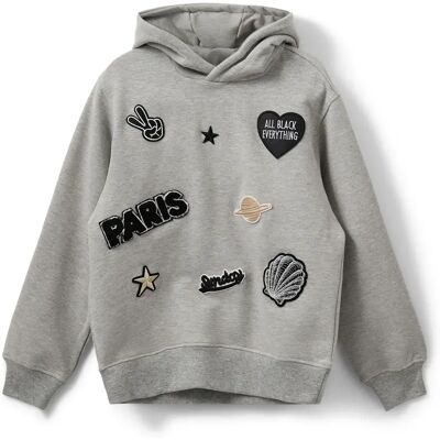 Girl hoodie Sofie Schnoor Simonasy Gris 8 ans Girl hoodie Sofie Schnoor Simonasy Gris 8 ans