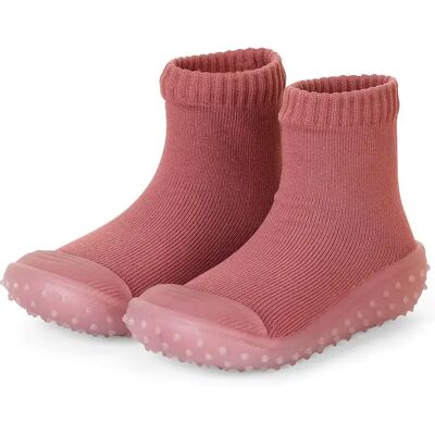 Avontuurlijke sokken met rubberen zool voor meisjes Sterntaler unicolore Rose 27/28 Avontuurlijke sokken met rubberen zool voor meisjes Sterntaler unicolore Rose 27/28