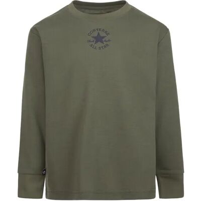 Sweater met lange mouwen voor kinderen Converse CNVN Sustainable Core Groen 8/10 jaar Sweater met lange mouwen voor kinderen Converse CNVN Sustainable Core Groen 8/10 jaar