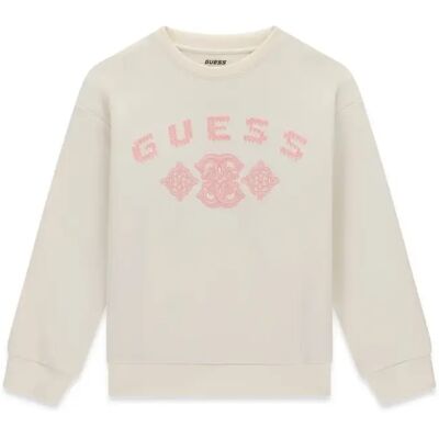 Meisjes Sweatshirt Guess Active Top Mini Me Blanc 8 jaar Meisjes Sweatshirt Guess Active Top Mini Me Blanc 8 jaar