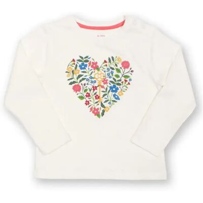 Meisjes-T-shirt met lange mouwen Kite Secret Garden Blanc 8 jaar Meisjes-T-shirt met lange mouwen Kite Secret Garden Blanc 8 jaar