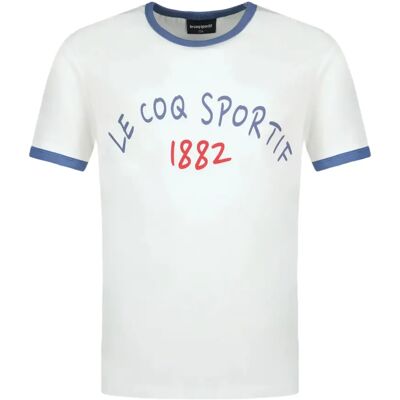 Kinder-T-shirt Le Coq Sportif Tri Blanc 14 jaar oud Kinder-T-shirt Le Coq Sportif Tri Blanc 14 jaar oud