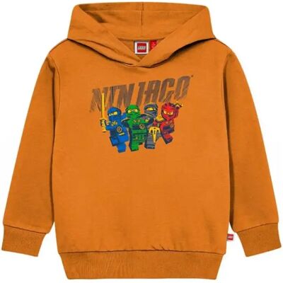Junior Hoodie Lego Wear Ninjago Lwsian 103 Orange 6 jaar oud Junior Hoodie Lego Wear Ninjago Lwsian 103 Orange 6 jaar oud