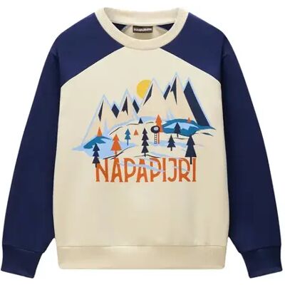 Junior Sweatshirt Napapijri Ellis Beige 8 jaar Junior Sweatshirt Napapijri Ellis Beige 8 jaar