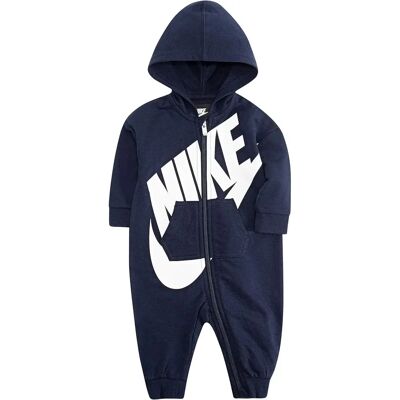 Romper voor babyjongens Nike Blauw 6 maanden Romper voor babyjongens Nike Blauw 6 maanden