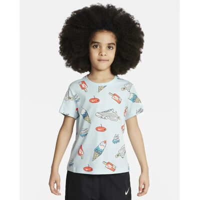 Kinder-T-shirt Nike Sole Food Print Blauw 4/5 jaar Kinder-T-shirt Nike Sole Food Print Blauw 4/5 jaar