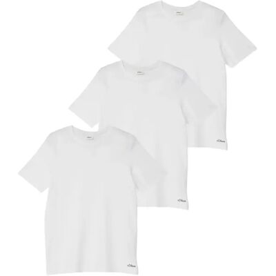 T-shirt met logo-opdruk in grote maten voor meisjes s.Oliver (x3) Blanc 10 jaar T-shirt met logo-opdruk in grote maten voor meisjes s.Oliver (x3) Blanc 10 jaar