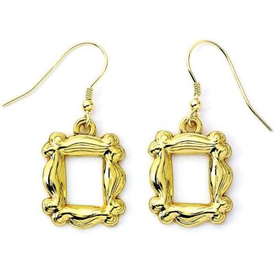 Oorbellen - bengelen frame verguld vrouw The Carat Shop Friends Gouden TU Oorbellen - bengelen frame verguld vrouw The Carat Shop Friends Gouden TU
