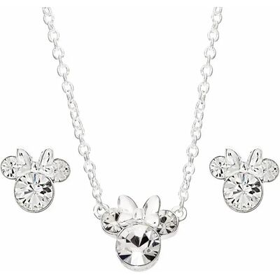 Halsketting + oorbellen voor dames Peers Hardy Disney Minnie Argenté TU Halsketting + oorbellen voor dames Peers Hardy Disney Minnie Argenté TU