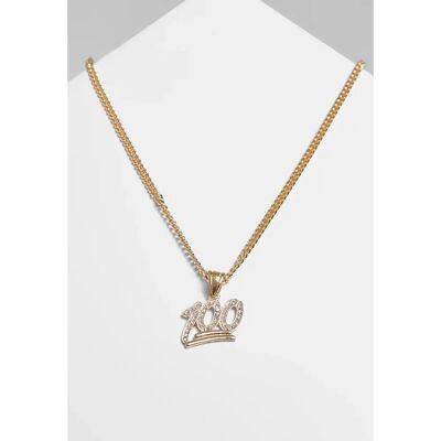 Halsketting Urban Classics one hundred diamond Jaune TU Halsketting Urban Classics one hundred diamond Jaune TU