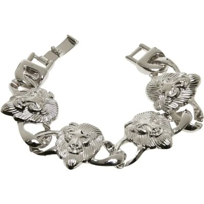 Armband Urban Classics lion Argenté L/XL Armband Urban Classics lion Argenté L/XL