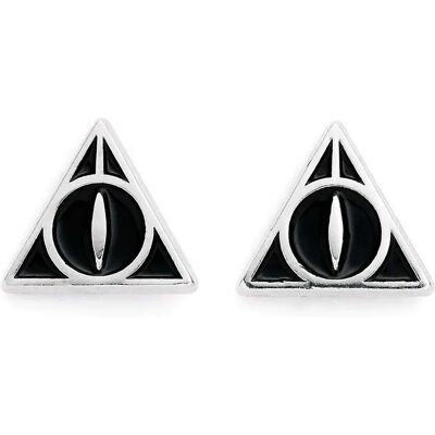 Oorbellen The Carat Shop Harry Potter Deathly Hallows stud Noir TU Oorbellen The Carat Shop Harry Potter Deathly Hallows stud Noir TU