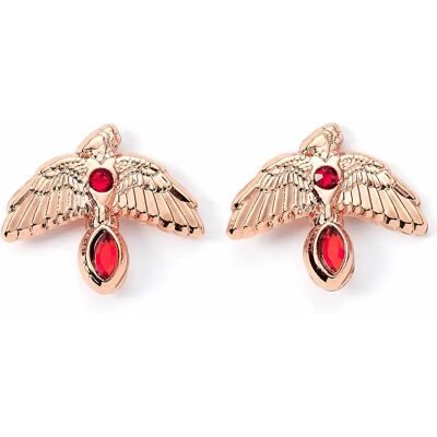 Oorbellen The Carat Shop Harry Potter Fawkes Rose Doré TU Oorbellen The Carat Shop Harry Potter Fawkes Rose Doré TU