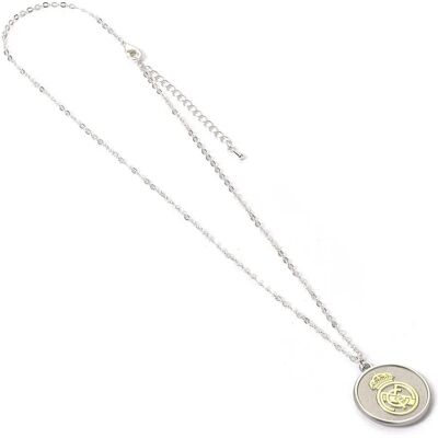 The Carat Shop Collier Real Madrid Argenté 24 mm The Carat Shop Collier Real Madrid Argenté 24 mm
