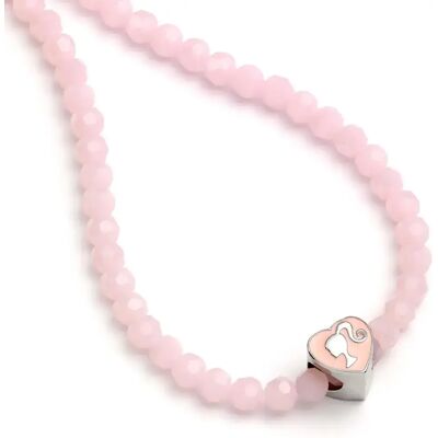 Meisjesparelketting The Carat Shop Barbie Rose 40 cm Meisjesparelketting The Carat Shop Barbie Rose 40 cm