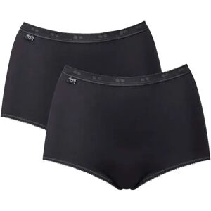 Damesbroekjes Sloggi Basic+ Maxi (x2) Noir 56 Damesbroekjes Sloggi Basic+ Maxi (x2) Noir 56