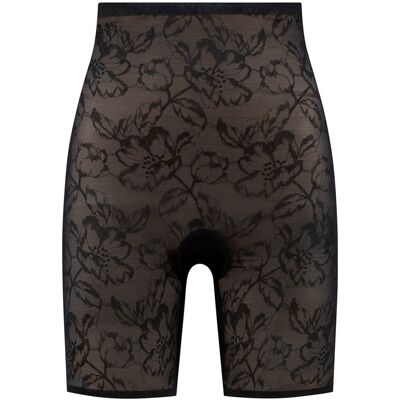 Korte kanten slips voor dames Bye Bra Noir L Korte kanten slips voor dames Bye Bra Noir L