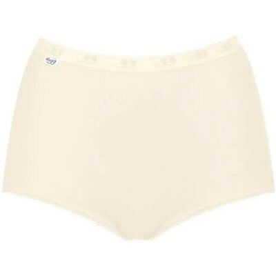 Damesslipjes Sloggi Basic+ Maxi Beige 52 Damesslipjes Sloggi Basic+ Maxi Beige 52