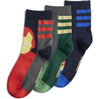 Baby sokken adidas Marvel Avengers (x3) Gris 25/27 Baby sokken adidas Marvel Avengers (x3) Gris 25/27
