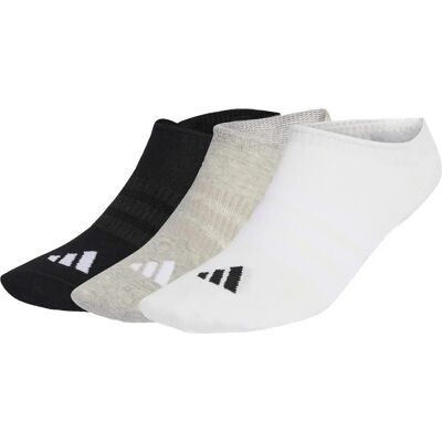 Sokken adidas Thin&Light No Show (x3) Gris 40/42 Sokken adidas Thin&Light No Show (x3) Gris 40/42
