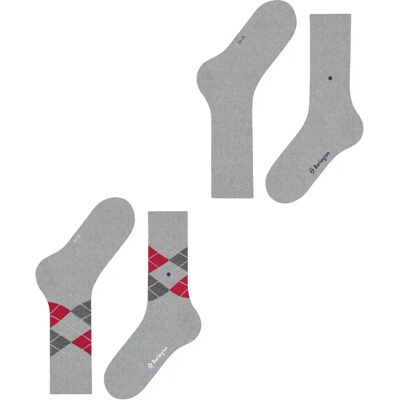 Sokken Burlington Everyday (x2) Gris 40/46 Sokken Burlington Everyday (x2) Gris 40/46