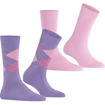 Damessokken Burlington Everyday Mix (x2) Marron 36/41 Damessokken Burlington Everyday Mix (x2) Marron 36/41