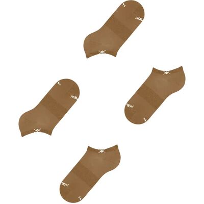 Dames sportsokken Burlington Everyday (x2) Beige 36/41 Dames sportsokken Burlington Everyday (x2) Beige 36/41