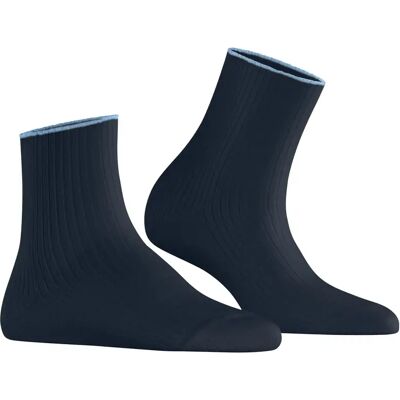 Korte damessokken Burlington Lakeside Lace Bleu 36/41 Korte damessokken Burlington Lakeside Lace Bleu 36/41