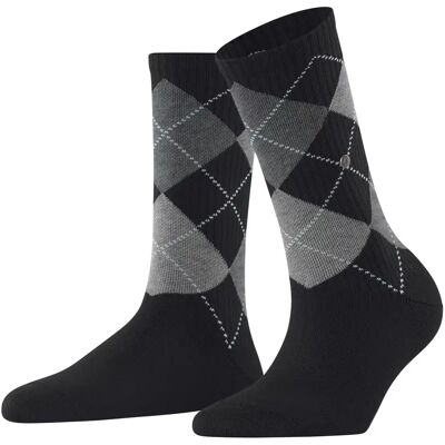 Geribbelde sokken voor dames Burlington Rib Noir 36/41 Geribbelde sokken voor dames Burlington Rib Noir 36/41