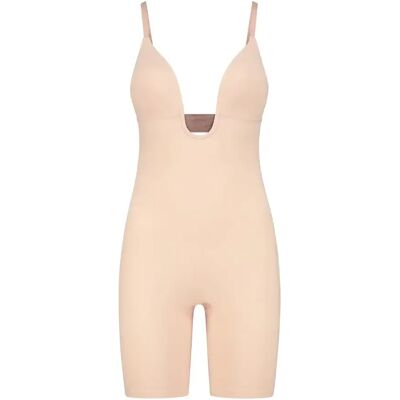 V-hals body voor dames Bye Bra Beige M V-hals body voor dames Bye Bra Beige M