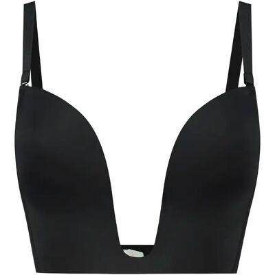 Ultra diepe beha voor vrouwen Bye Bra Noir XL Ultra diepe beha voor vrouwen Bye Bra Noir XL