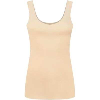 Damestanktop Bye Bra Smooth Essentials Beige XL Damestanktop Bye Bra Smooth Essentials Beige XL